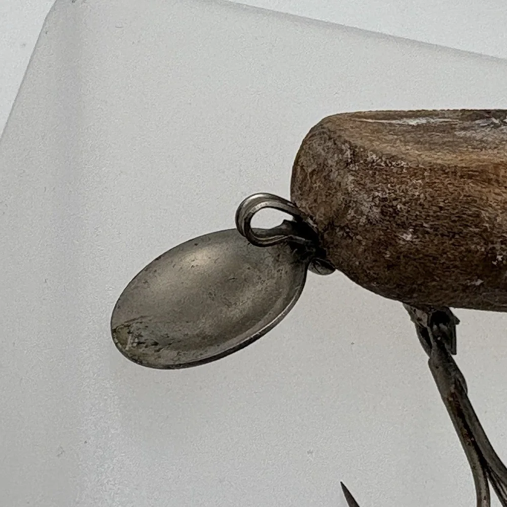 VTG Wooden Jointed Fishing Lure 4